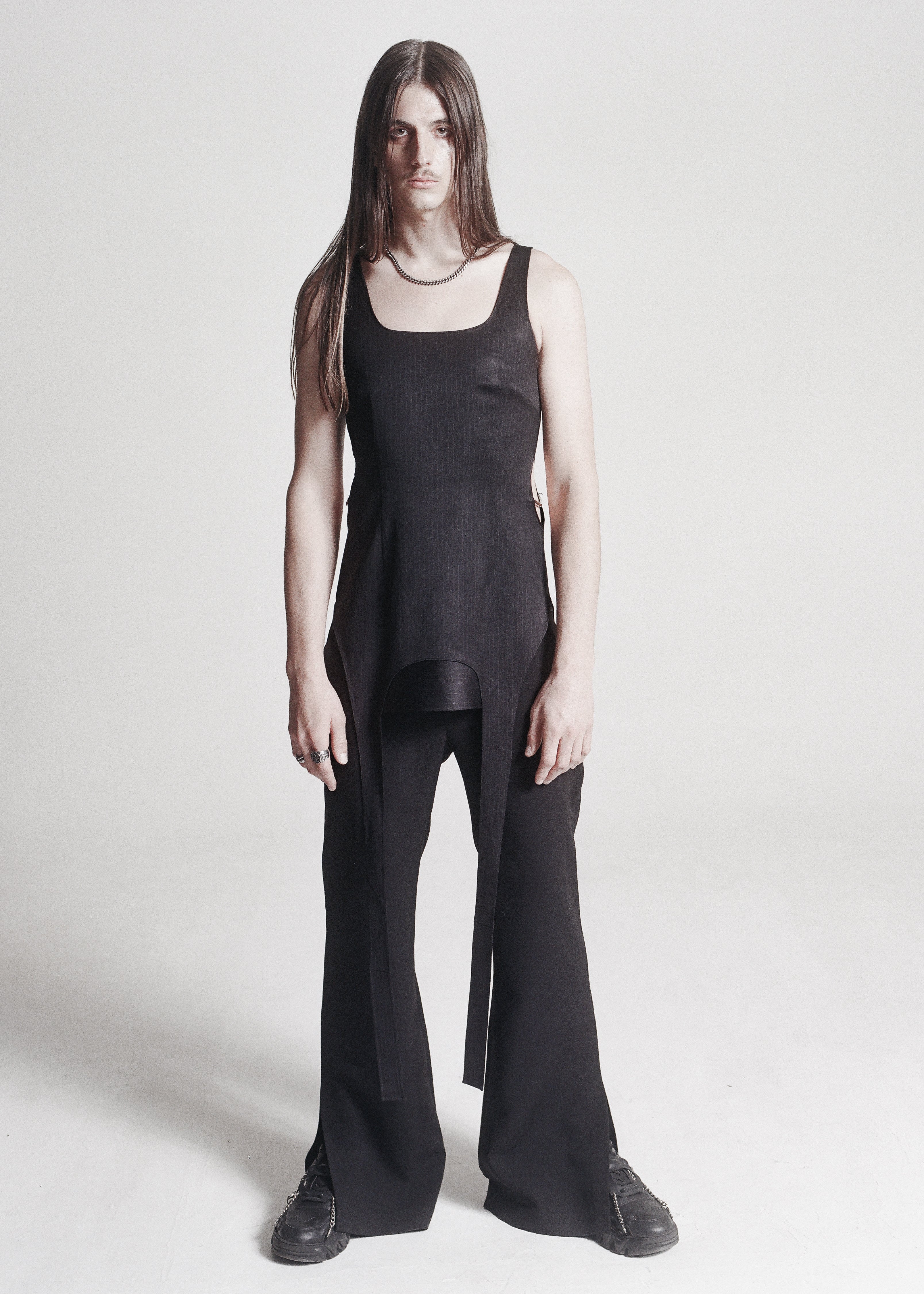 Silver Eyes Mini Dress