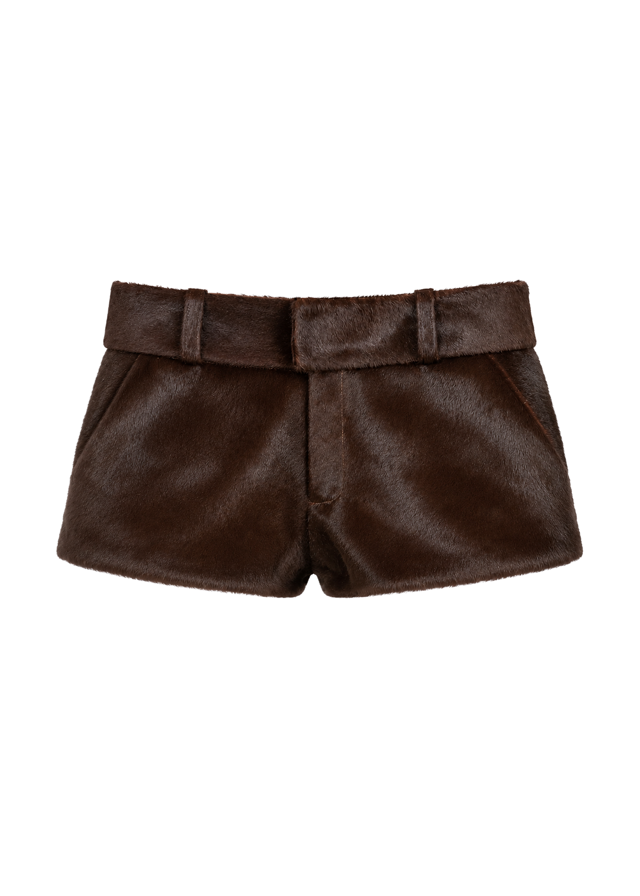 Dark Red Hide Casting Shorts