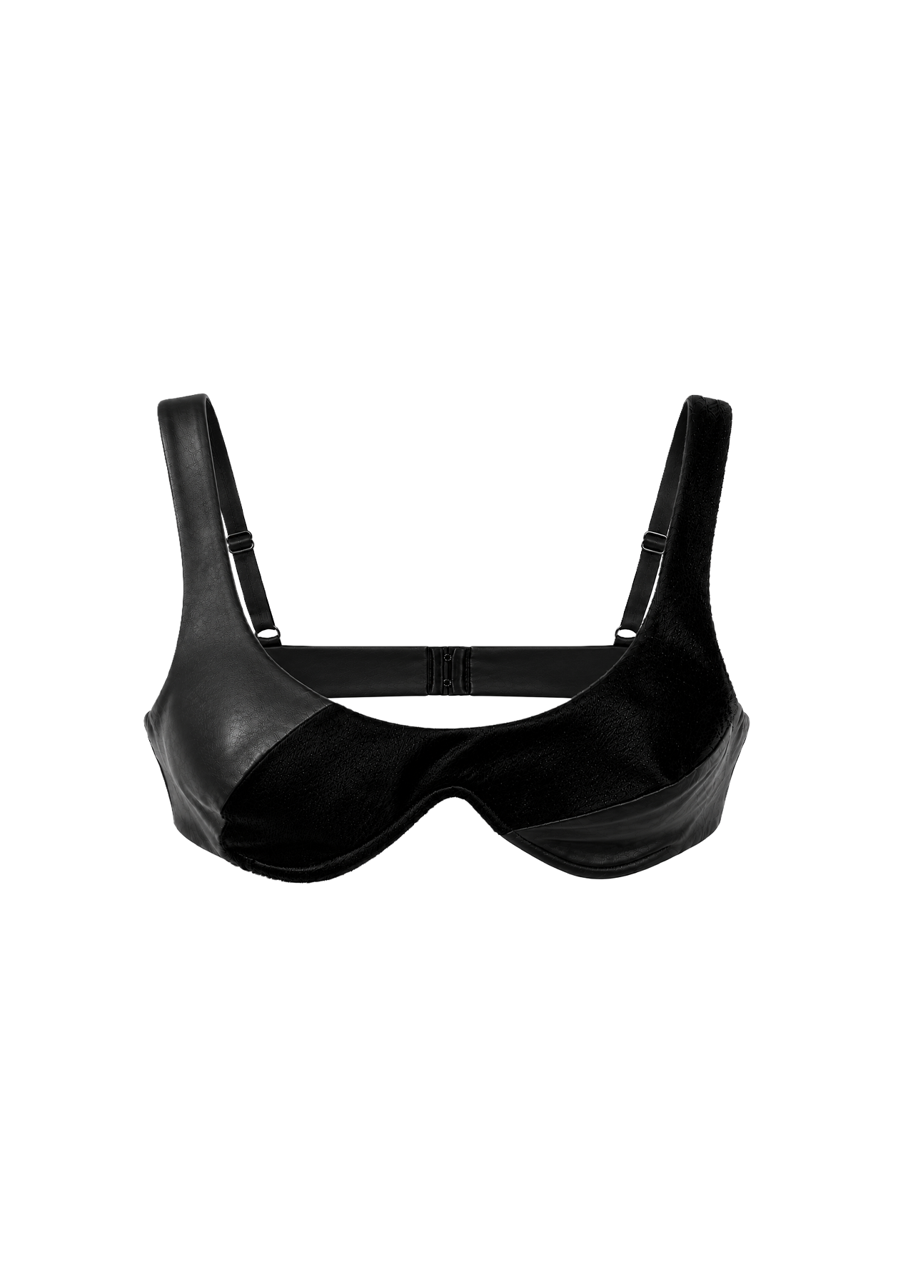 Deadstock Leather Bra