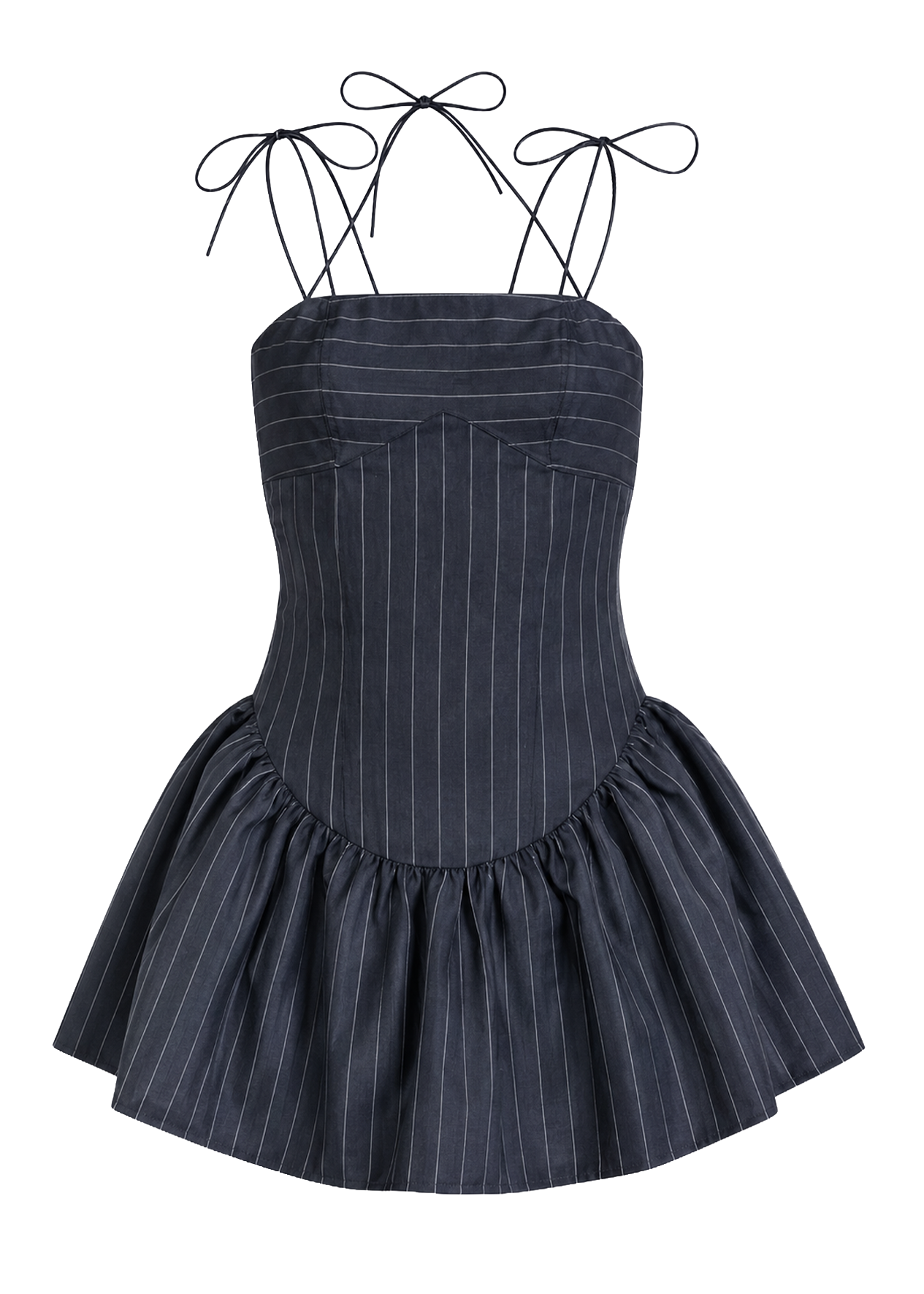 Drop-Waist Mini Dress