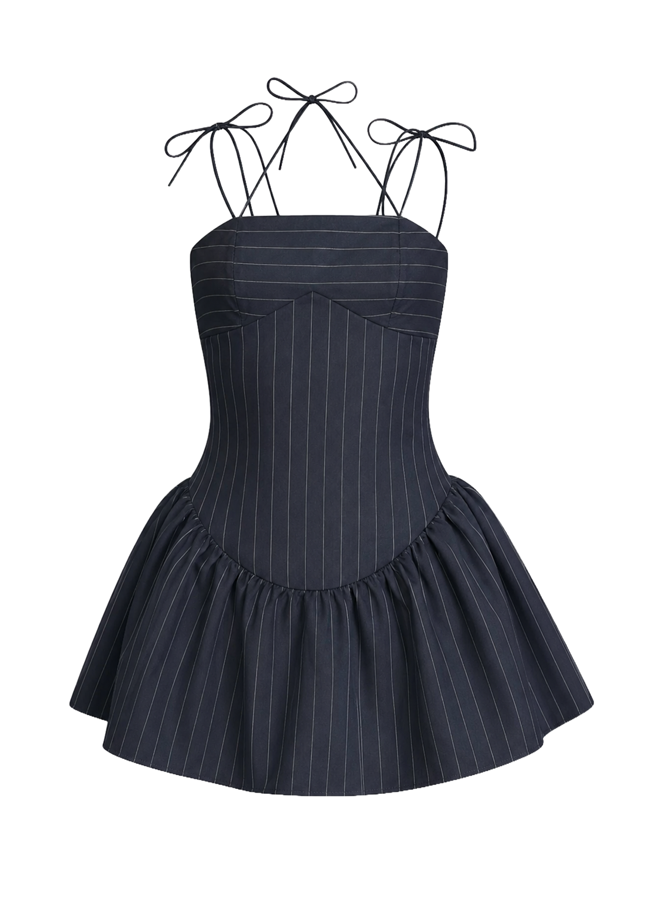 Drop-Waist Mini Dress