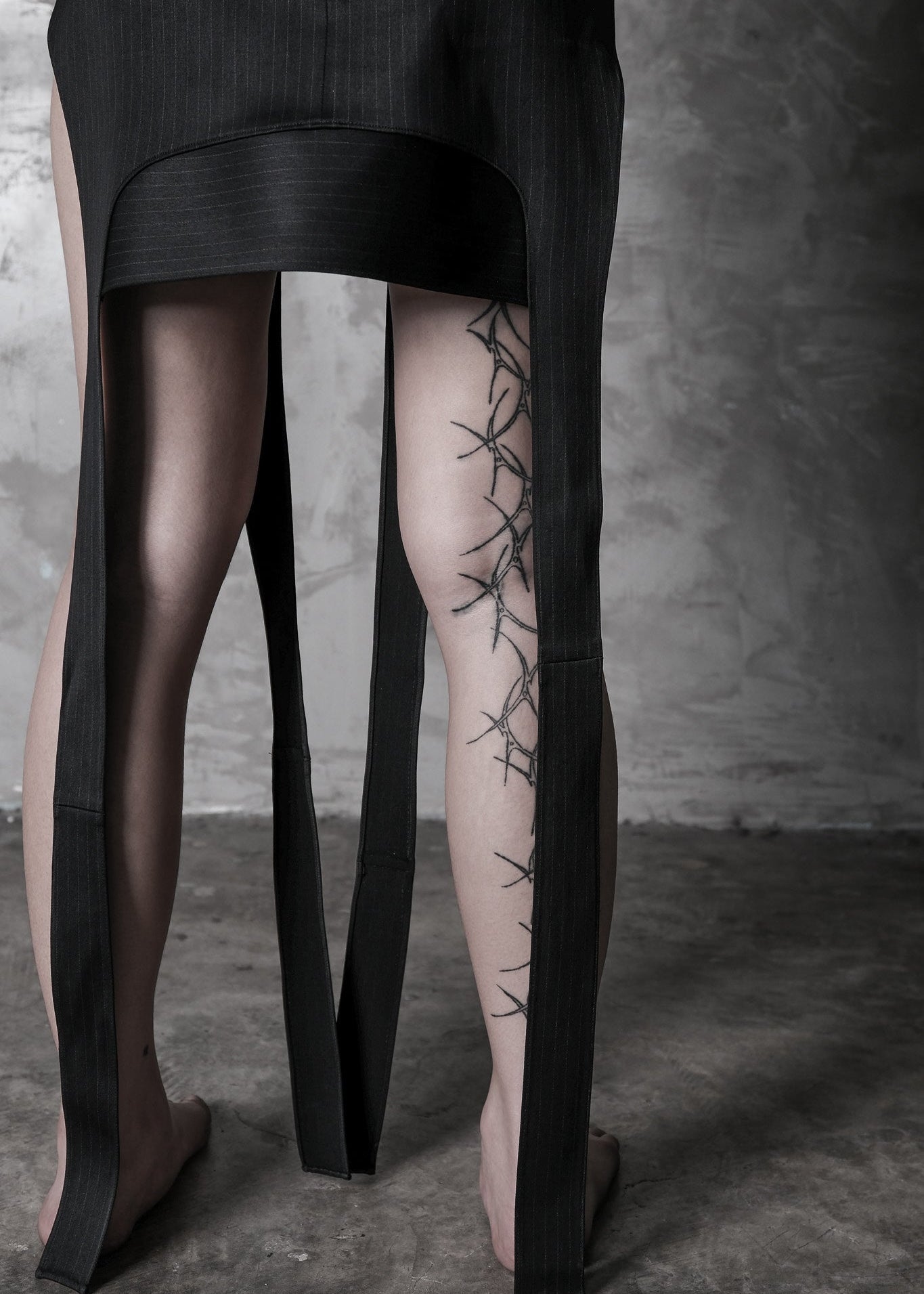 Silver Eyes Mini Dress