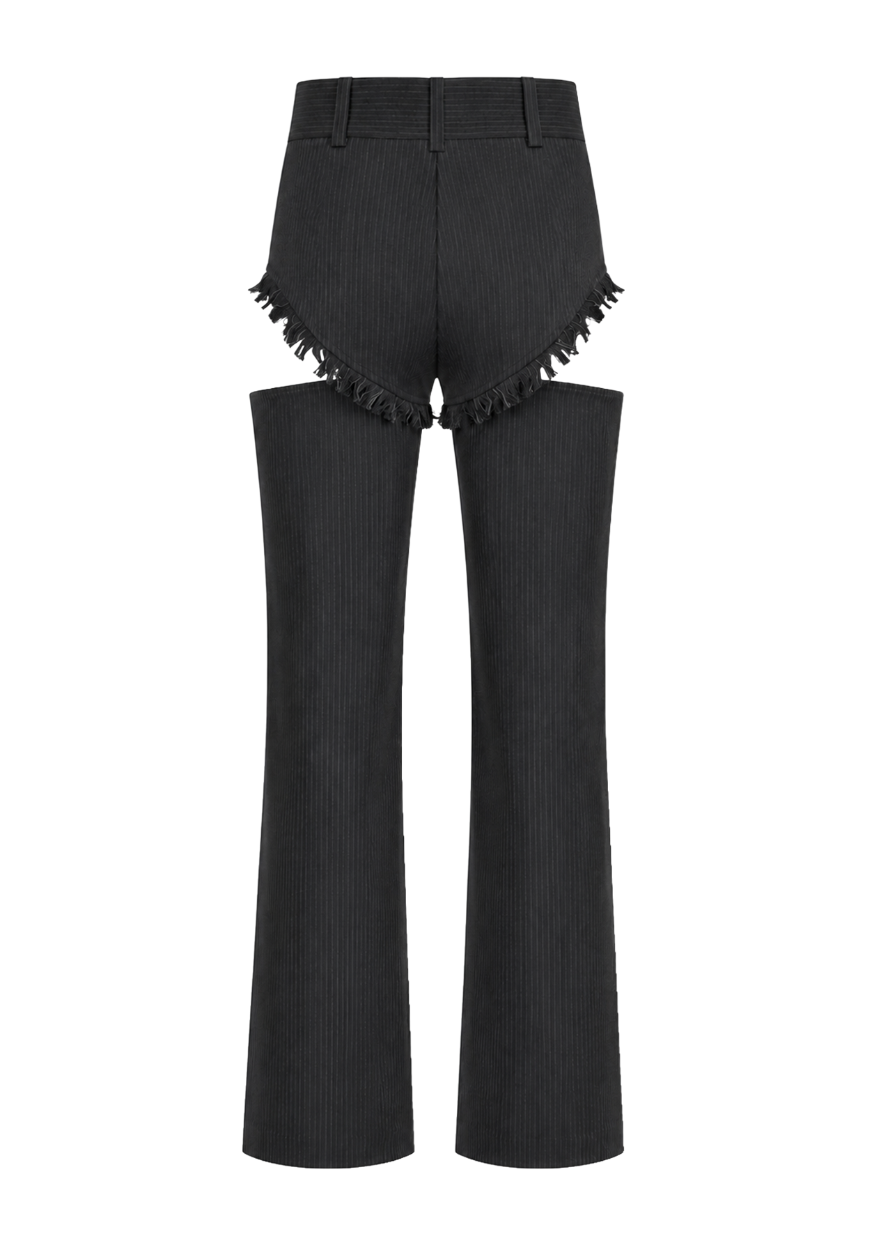Hand-Frayed Hot Pants