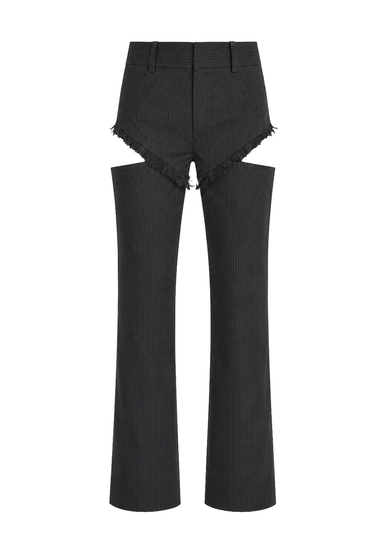 Hand-Frayed Hot Pants