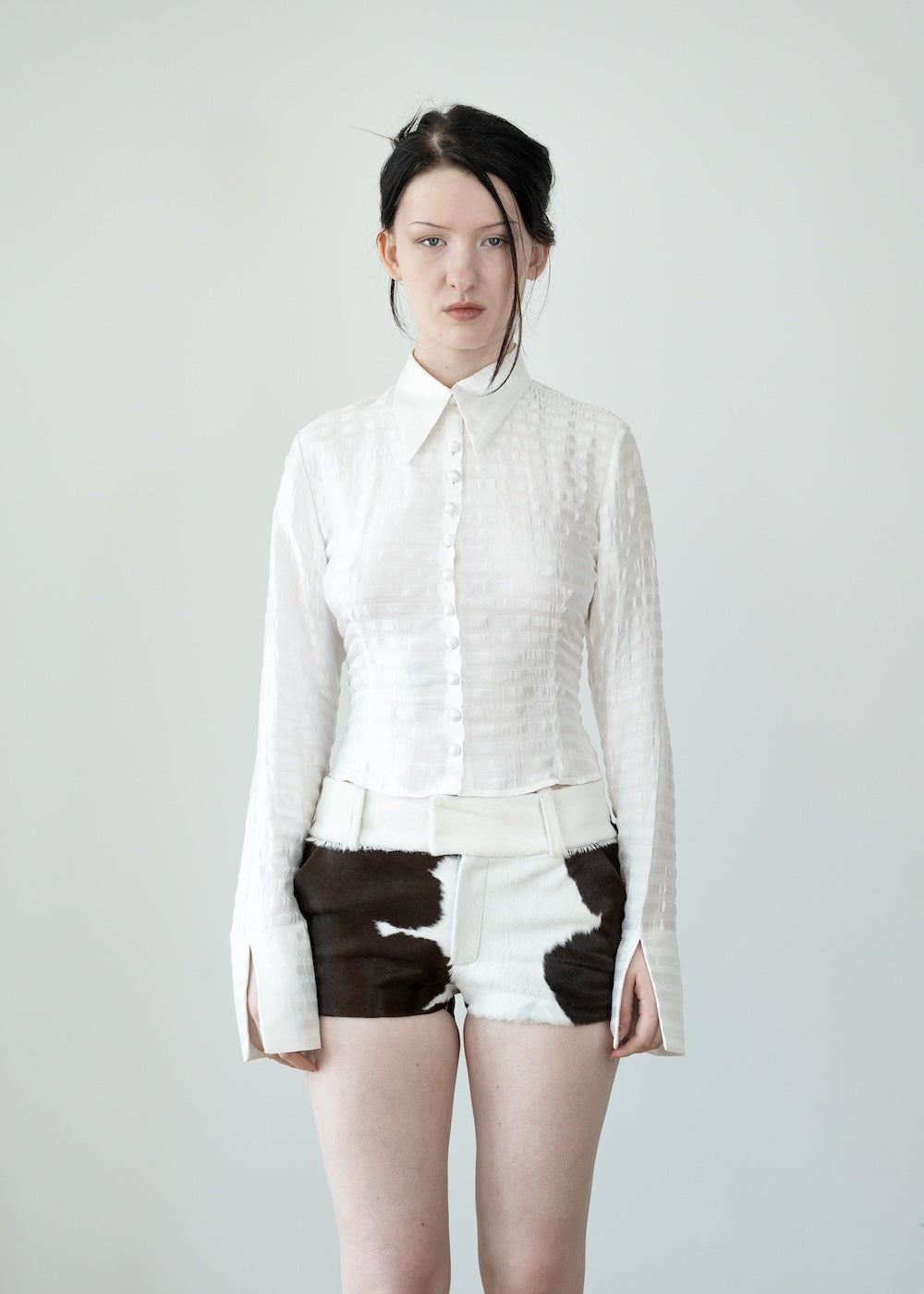 Cow Hide Casting Shorts