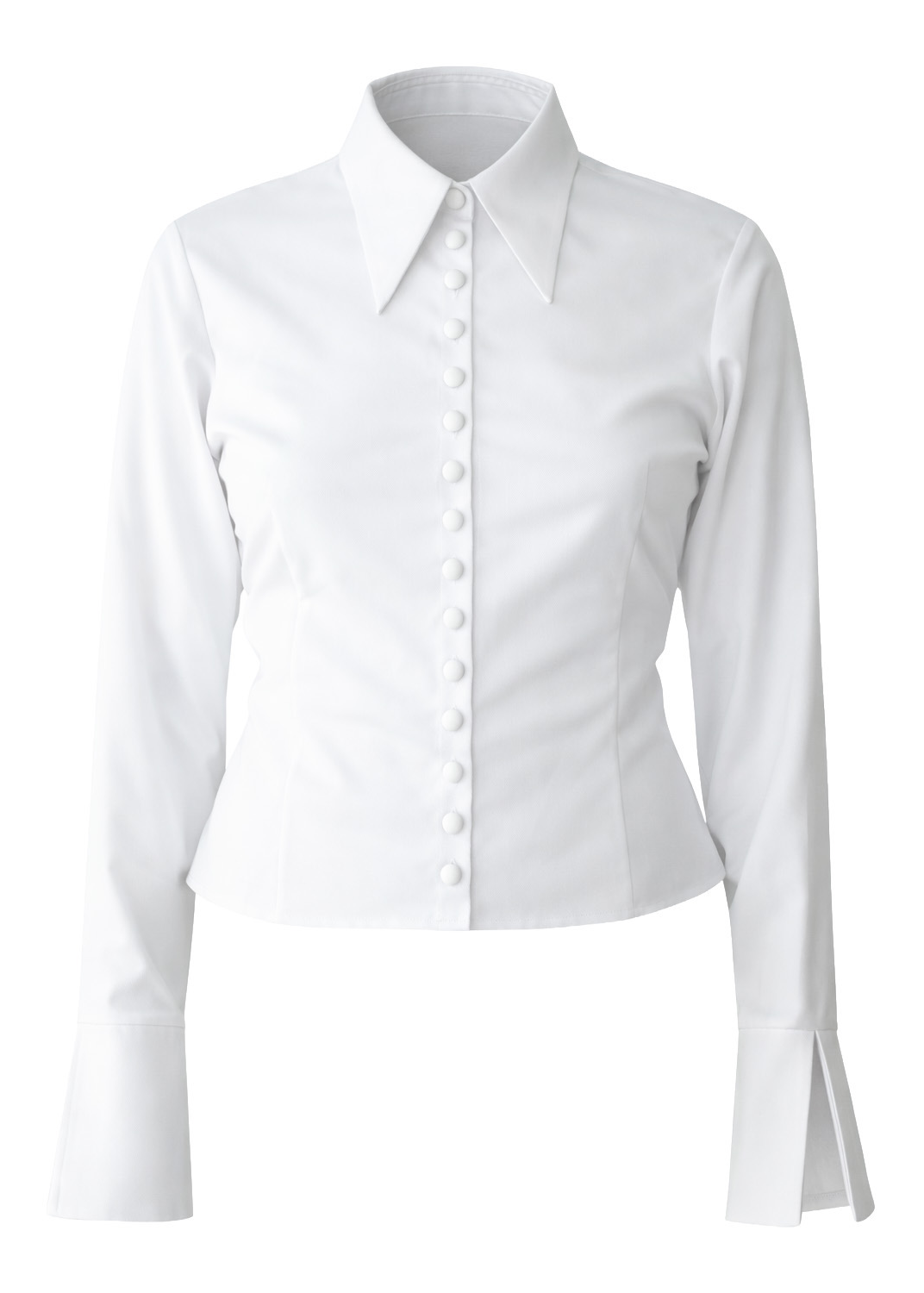 Lace Down Button-Up