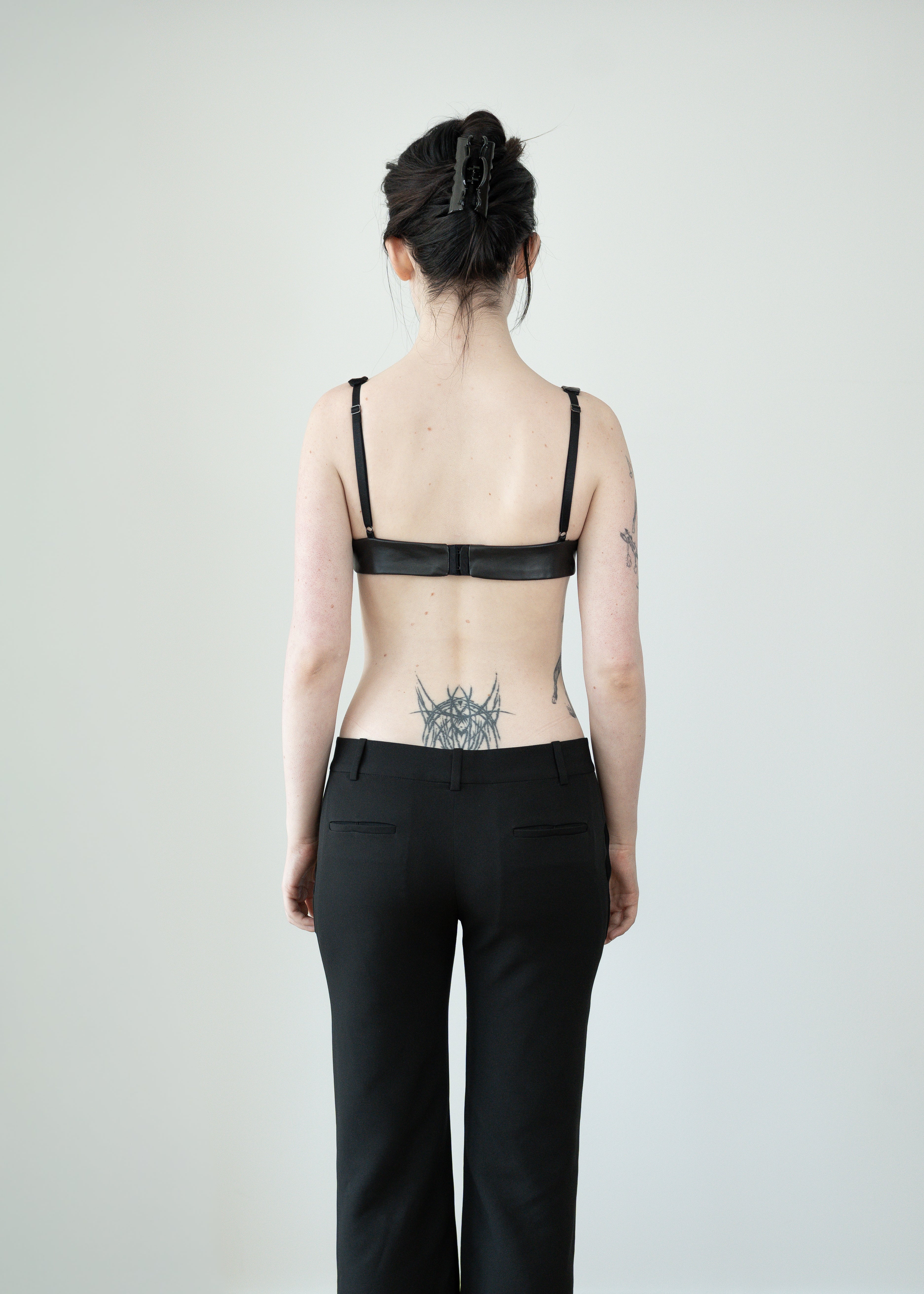 Deadstock Leather Bra