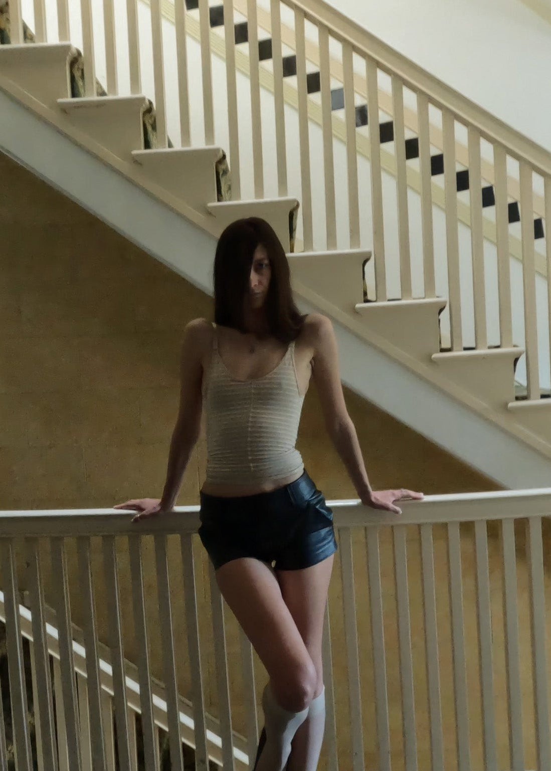 Leather Casting Shorts