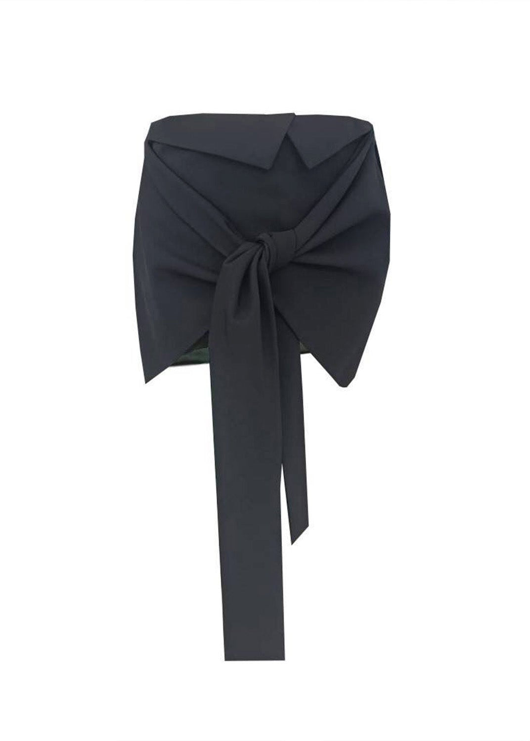 Blazer Wrap Mini Skirt