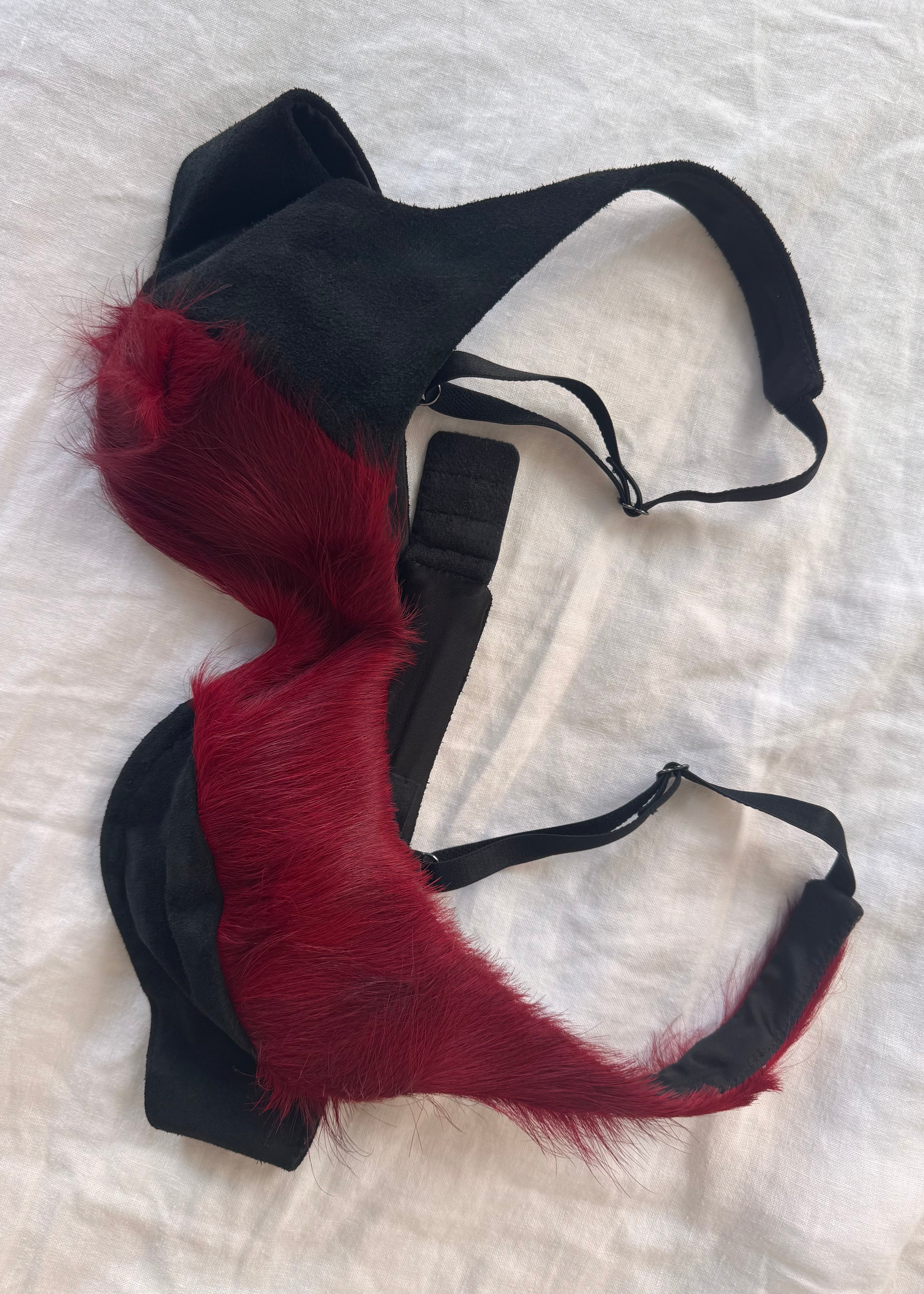 Deadstock Leather Bra