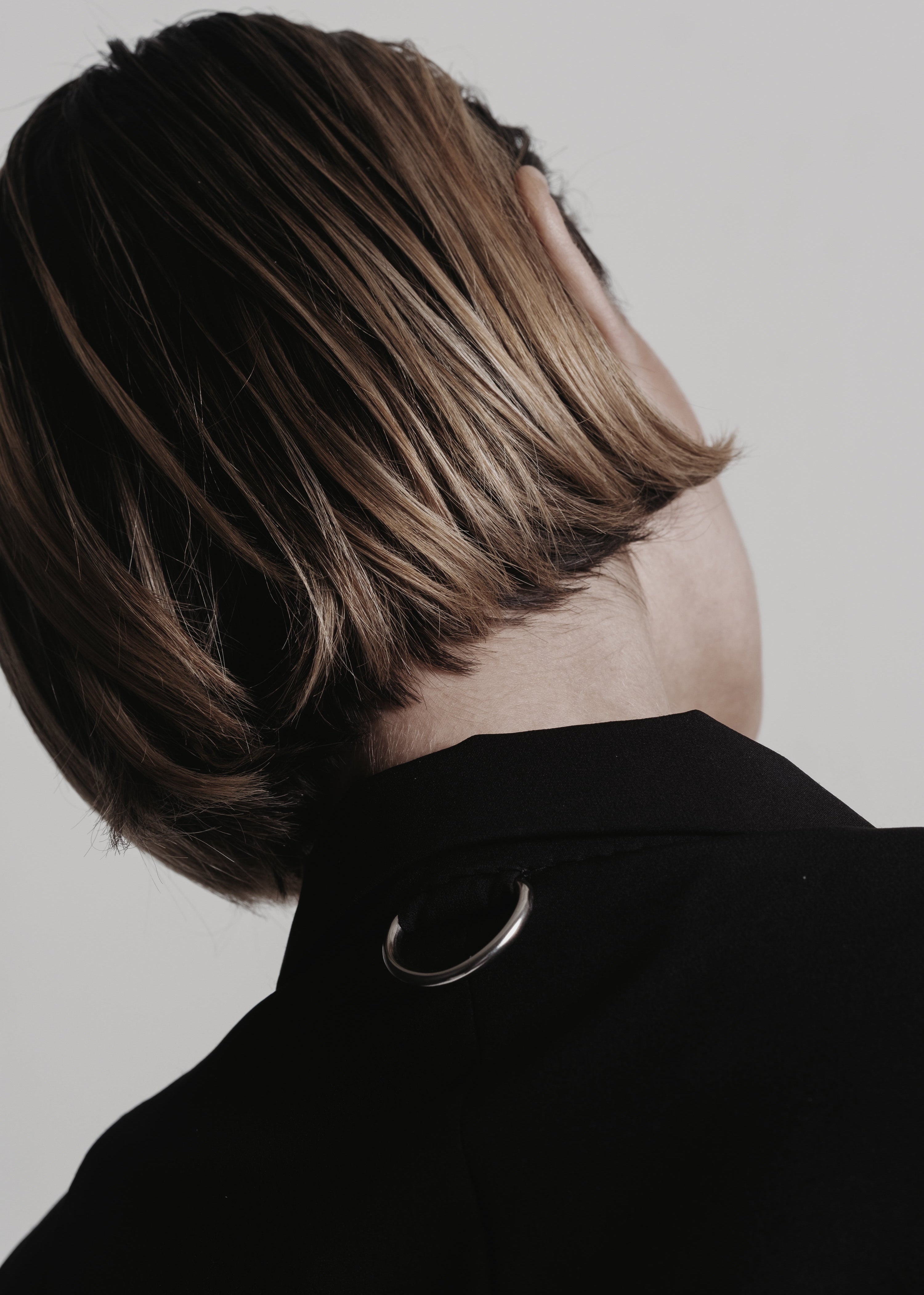 Asymmetrical Bi-Layered Blazer