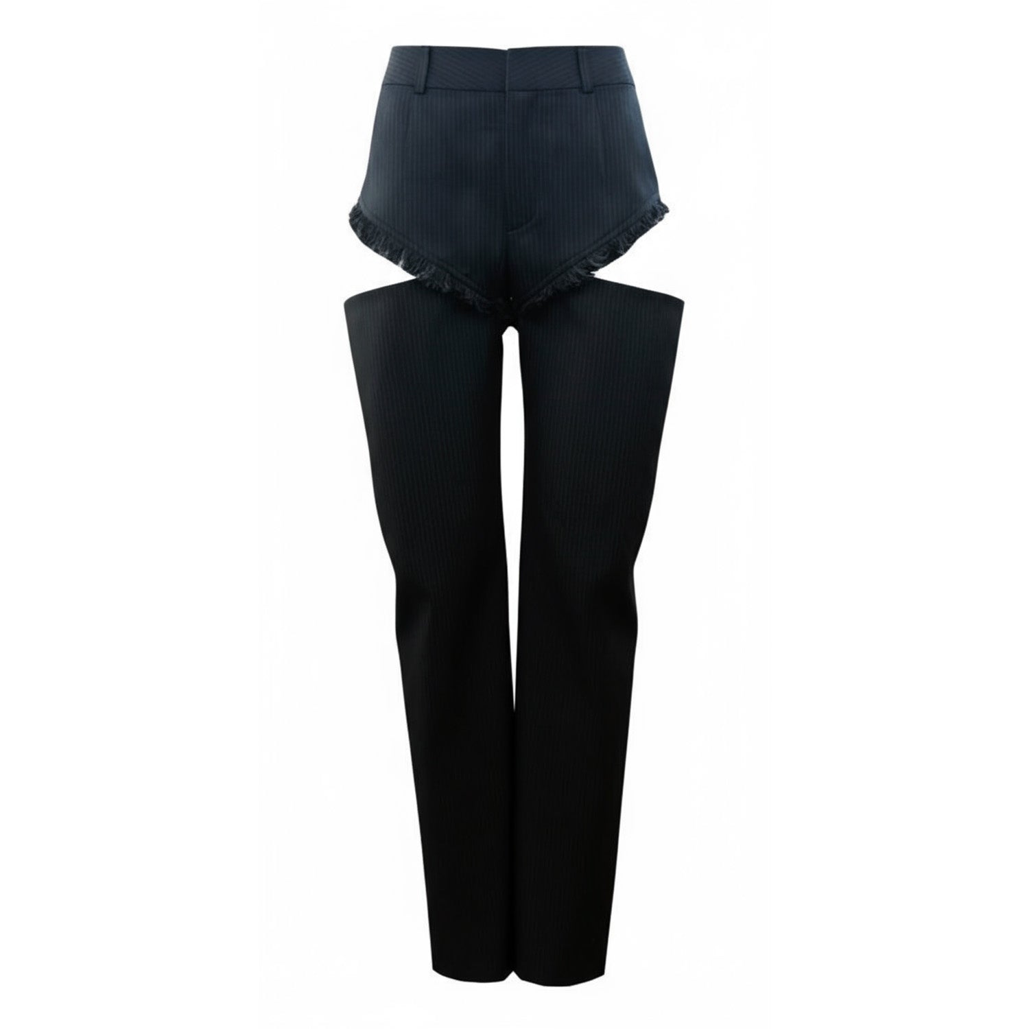 Hand-Frayed Hot Pants