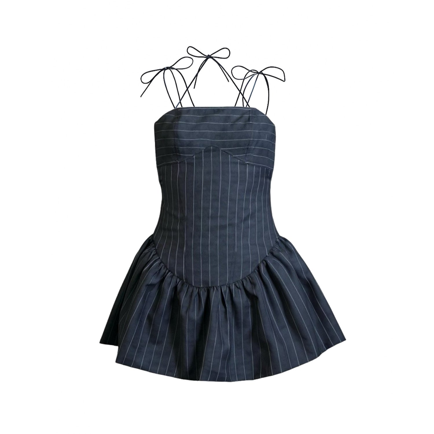 Drop-Waist Mini Dress