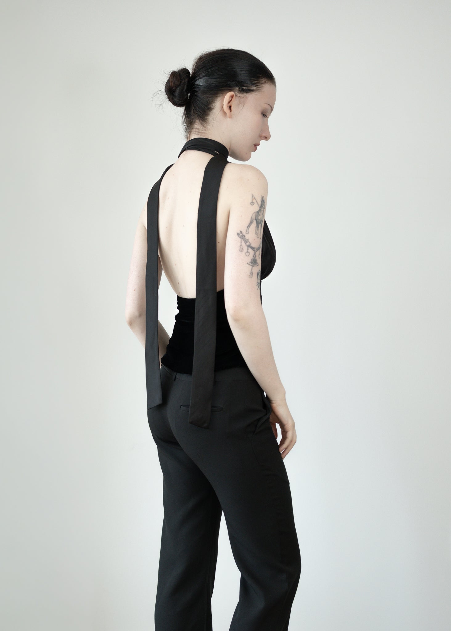 Sleeveless Ballerina Top