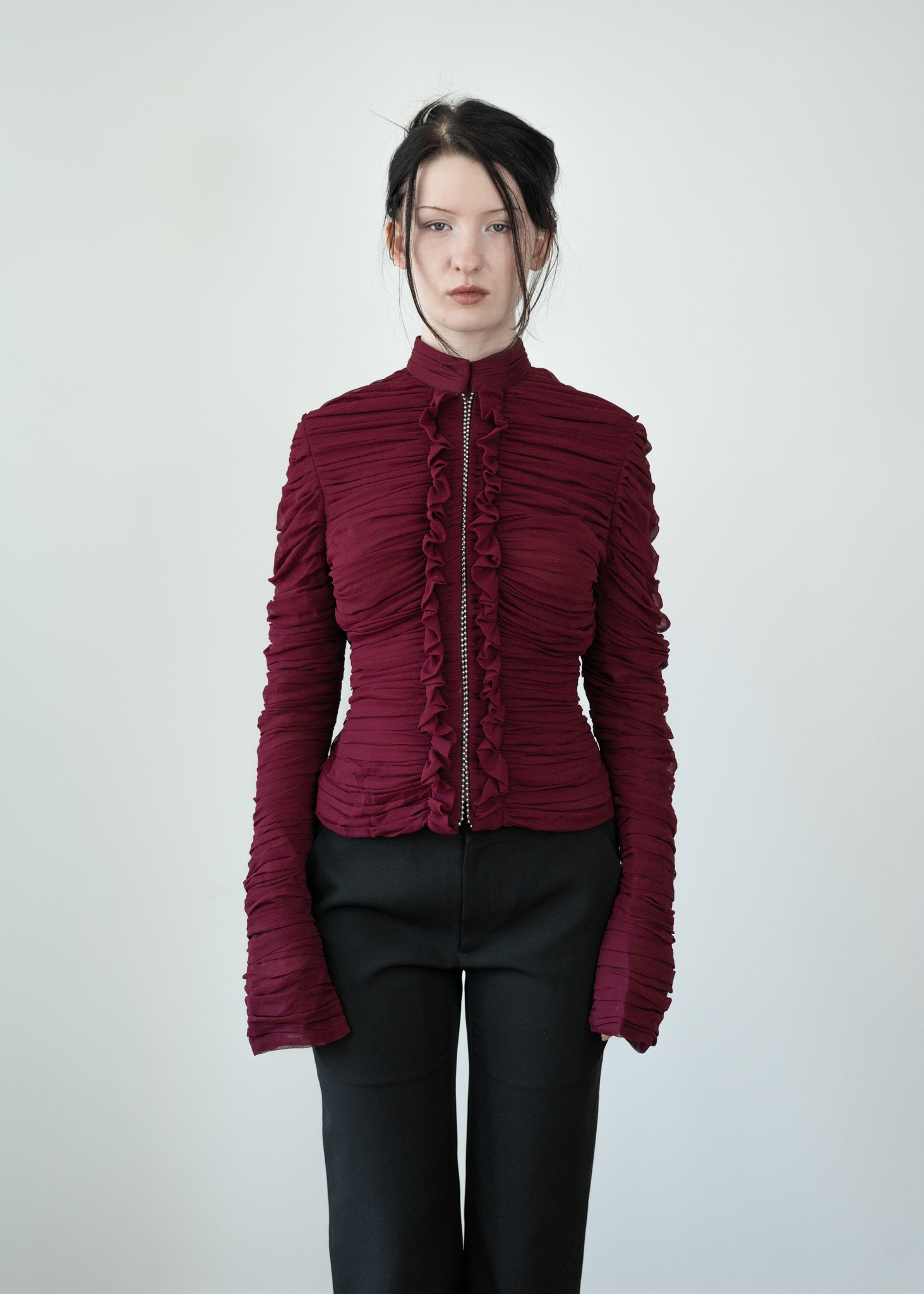 Victorian Ruching Top
