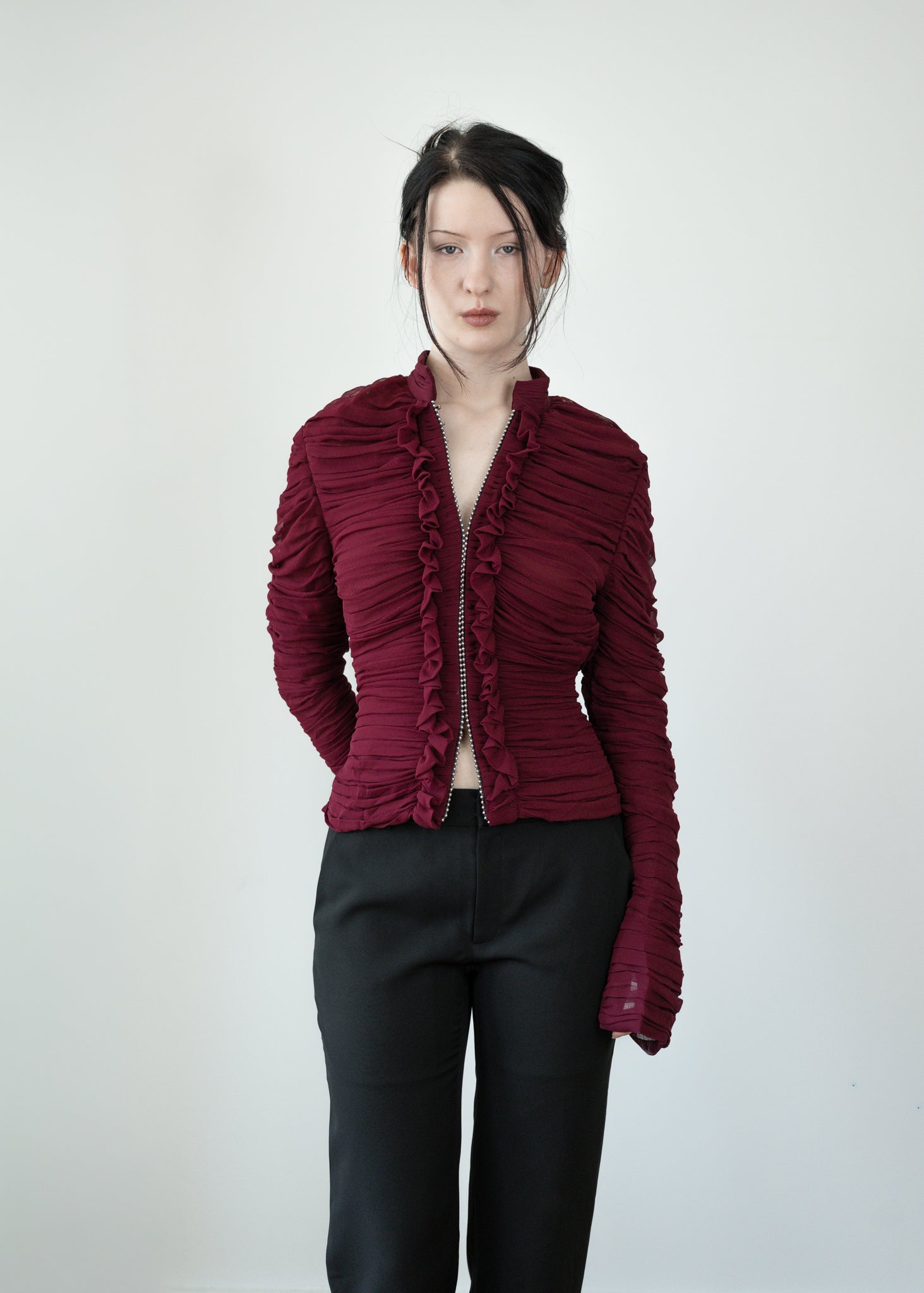 Victorian Ruching Top