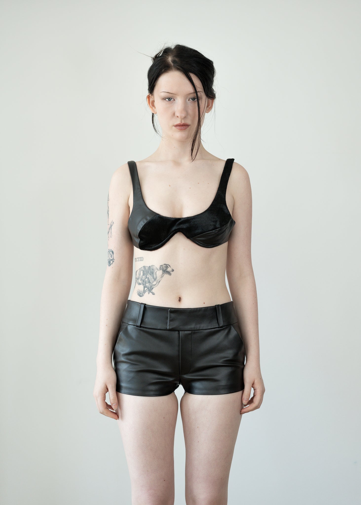 Leather Casting Shorts